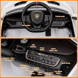 Licensed 12V Lamborghini 2-Seater Ride On Car for Kids - Electric Vehicle Gift