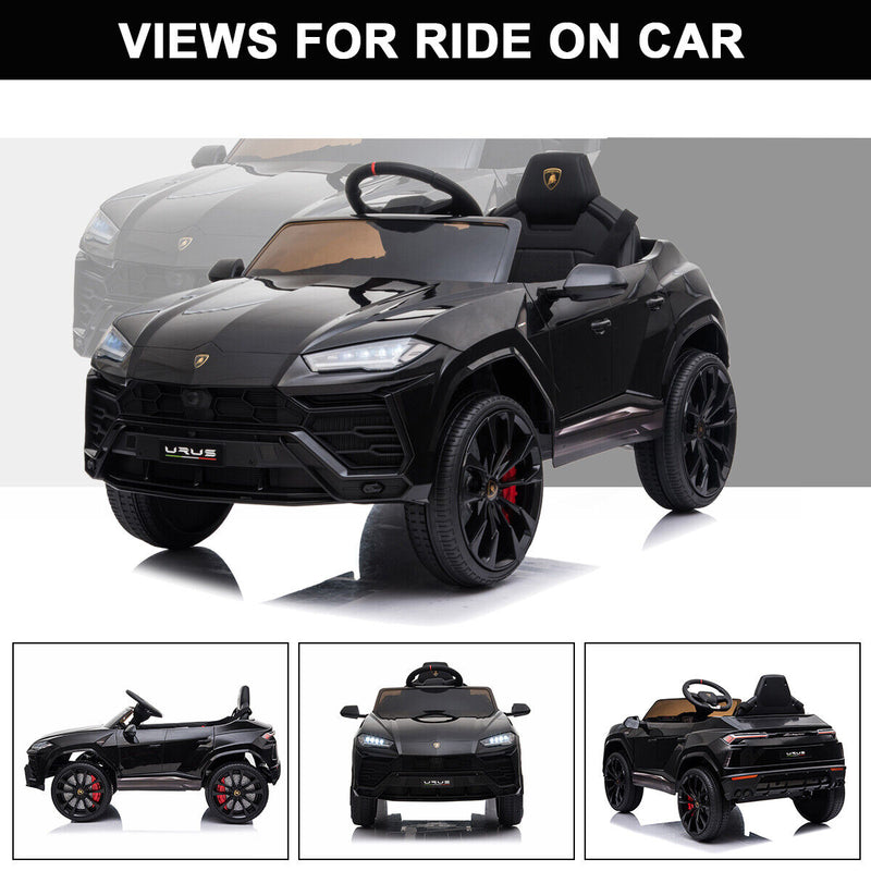 Licensed Lamborghini Urus 12V Electric Ride-On Car for Kids with Remote Control