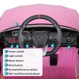 Licensed Lamborghini Urus SUV Ride-On Car for Kids with Remote Control and MP3 Player - 12V