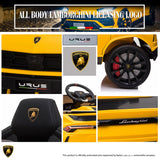 Licensed Lamborghini Urus SUV Ride-On Car for Kids with Remote Control and MP3 Player - 12V