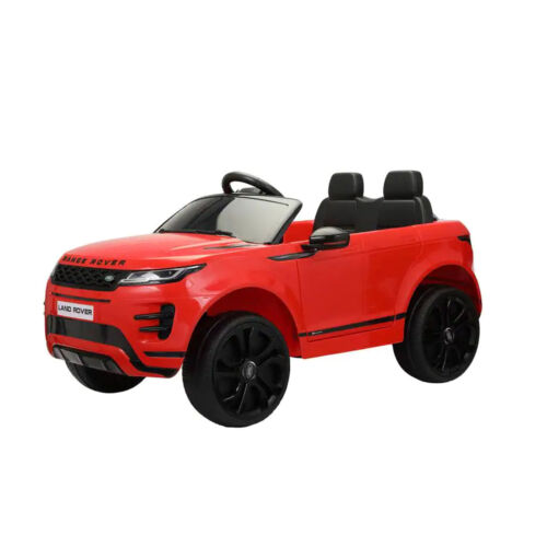 Licensed Land Rover 12V Electric Ride-On Toy for Kids, Red (Open Box)