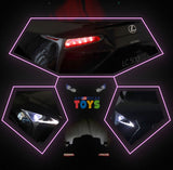 Licensed Lexus 12V Battery Ride-On Car for Kids with Remote Control, Music, and Multiple Color Options