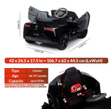 Licensed Lexus 12V Battery Ride-On Car for Kids with Remote Control, Music, and Multiple Color Options