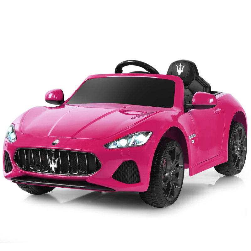 Licensed Maserati GranCabrio 12V Ride On Car with Remote Control and Music for Kids