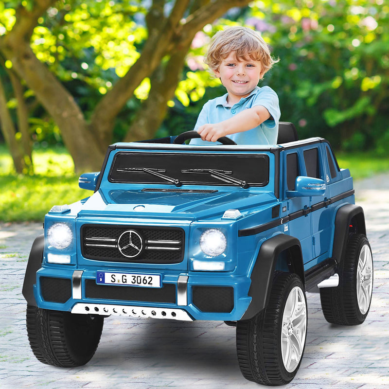 Licensed Mercedes Benz 12V Electric Kids RC Ride On Car - Battery Powered