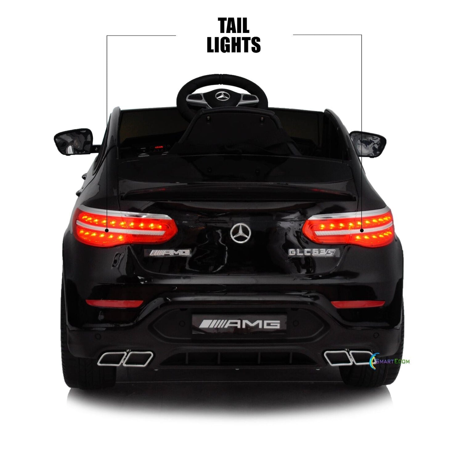 Licensed Mercedes-Benz 12V One Seater Car with R/C and MP3 - Available in Multiple Colors