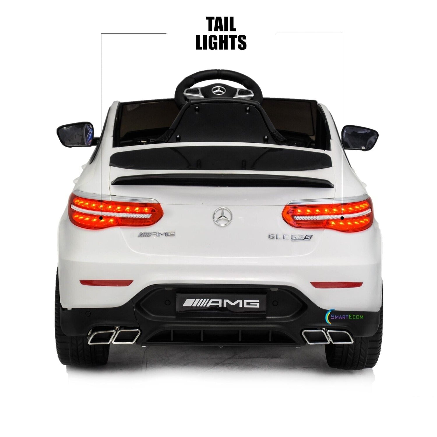 Licensed Mercedes-Benz 12V One Seater Car with R/C and MP3 - Available in Multiple Colors