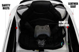 Licensed Mercedes-Benz 12V One Seater Car with R/C and MP3 - Available in Multiple Colors