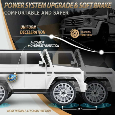 Licensed 4WD Mercedes-Benz Ride On Car for Kids with Remote Control