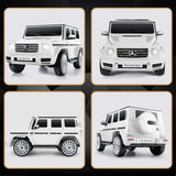 Licensed Mercedes-Benz 4-Wheel Ride-On Car for Kids with Remote Control and LED Lights
