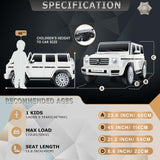Licensed Mercedes-Benz 12V Kids Ride On Car with Remote Control and 3 Speeds - Brand New SUV Toy Truck