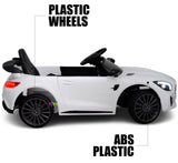 Licensed Mercedes-Benz 12V Ride-On Car with RC Control, MP3 Player, and Multiple Color Options for Kids