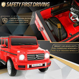 Licensed Mercedes-Benz 12V SUV Ride-On Car for Kids with Remote Control - 100W Powered Toy
