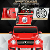 Licensed Mercedes-Benz 12V SUV Ride-On Car for Kids with Remote Control