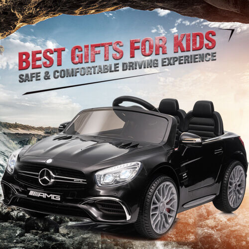Licensed Mercedes-Benz Electric Ride-On Car for Kids with Remote Control - 12V Powered Toy Vehicle