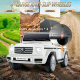 Licensed Mercedes-Benz G500 12V Battery Powered Ride On Car with Remote Control for Kids