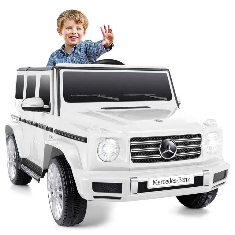 Licensed Mercedes-Benz G500 4WD Battery Powered Ride-On Car for Kids (12V)