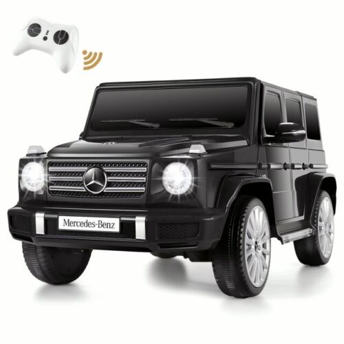 Licensed Mercedes-Benz G500 4WD Electric Ride-On Car for Kids with Parental Remote Control - 12V