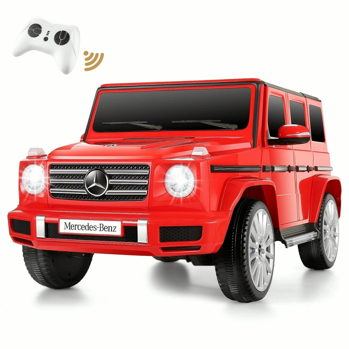 Licensed Mercedes-Benz G500 4WD Kids Ride-On Car with Remote Control and Music