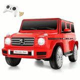 Licensed Mercedes-Benz G500 12V Battery Powered Ride On Car with Remote Control for Kids
