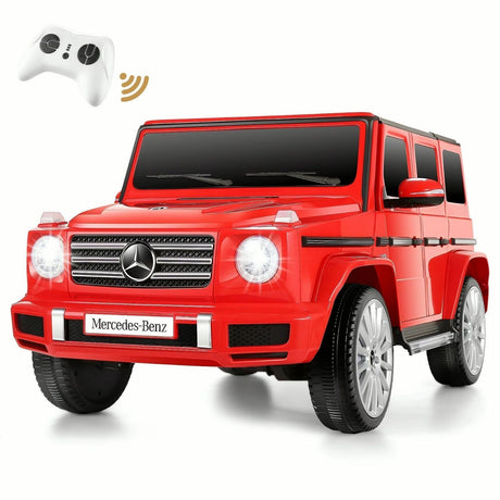 Licensed Mercedes-Benz G500 12V Battery Powered Ride On Car with Remote Control for Kids