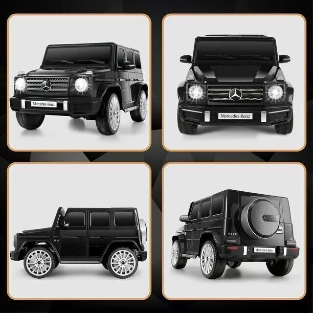 Licensed Mercedes-Benz G500 4WD Kids Ride-On Car with Remote Control - 12V