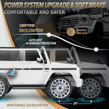 Licensed Mercedes-Benz G500 4WD Kids Ride-On SUV with Remote Control - 12V