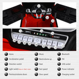 Licensed Mercedes-Benz G63 12V Kids Ride On Car with Music & Remote Control - Red