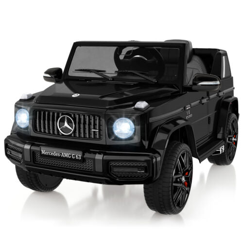 Licensed Mercedes-Benz G63 Electric Ride-On Car for Kids - 12V Battery Powered Vehicle