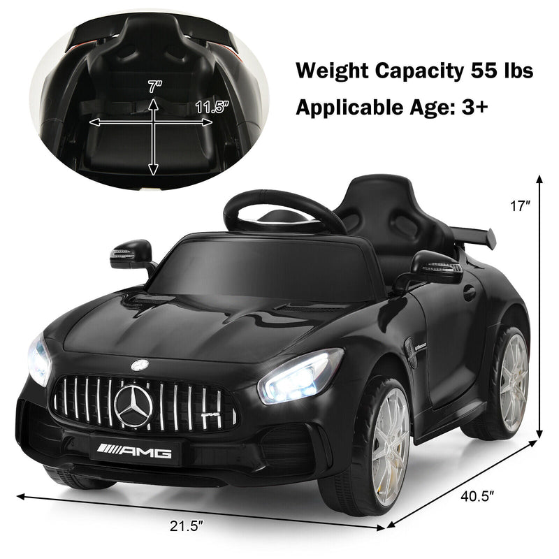Licensed Mercedes-Benz GTR 12V Kids Ride On Car with Battery Power - The Ultimate Electric Toy