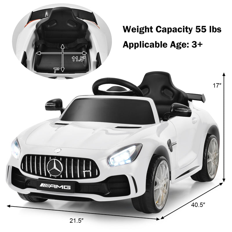 Licensed Mercedes-Benz GTR 12V Kids Ride On Car with Battery Power - The Ultimate Electric Toy