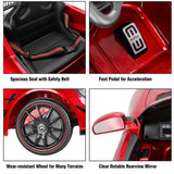 Licensed Mercedes Benz Kids Ride-On Car with Remote Control - Red