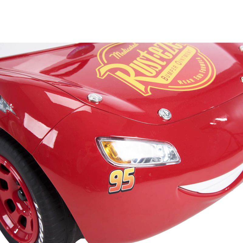 Lightning McQueen 6V Battery-Powered Ride On for Kids - Speeds up to 2.5 MPH