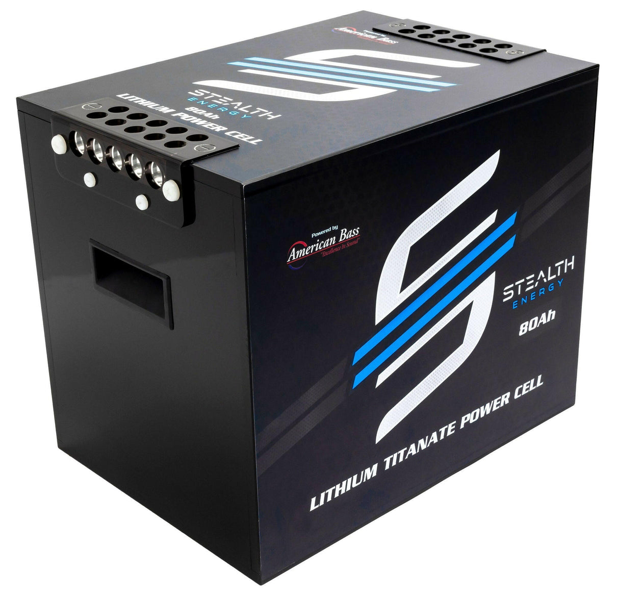 ABLT-80 American Bass Audio 13.8V LTO Battery | 80Ah Lithium Titanate Battery | Ultra-Lightweight, High-Power LTO Battery