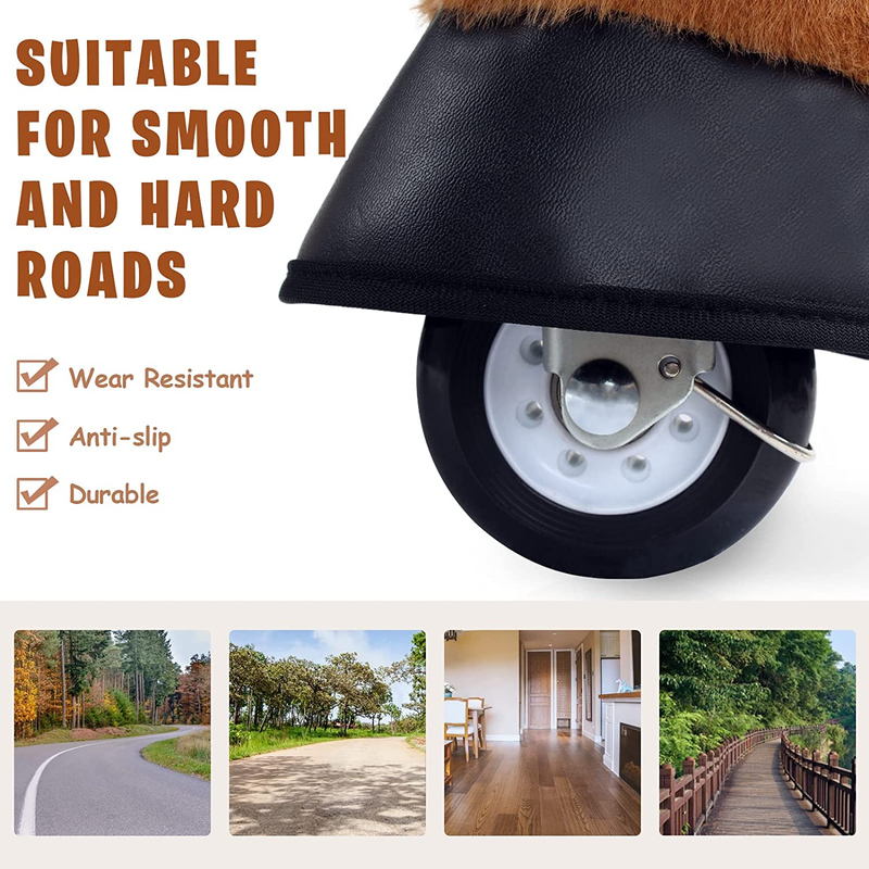 Little Riders' Dream: Mini Horse Toy for Kids Ages 3-5 (30.1 Inches Tall)