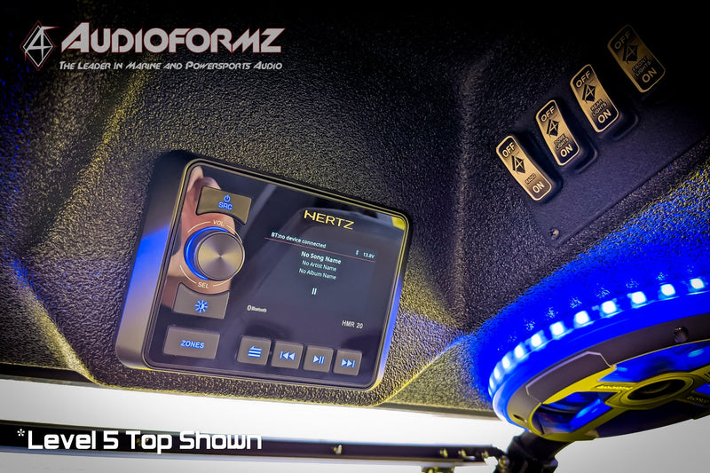 2021+ Can-Am Commander MAX / 2019+ Maverick Sport MAX Stereo Tops (4-Seat)