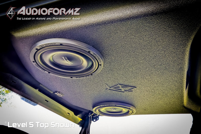 2021+ Can-Am Commander MAX / 2019+ Maverick Sport MAX Stereo Tops (4-Seat)