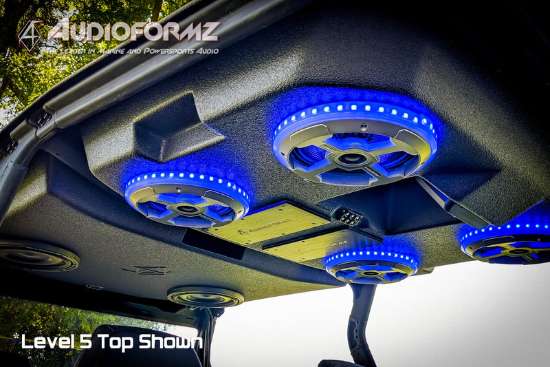 2021+ Can-Am Commander MAX / 2019+ Maverick Sport MAX Stereo Tops (4-Seat)