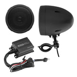 Boss MCBK420B Motorcycle Bluetooth Speaker System - Class D Compact Amplifier, 3 Inch Weatherproof Speakers Boss