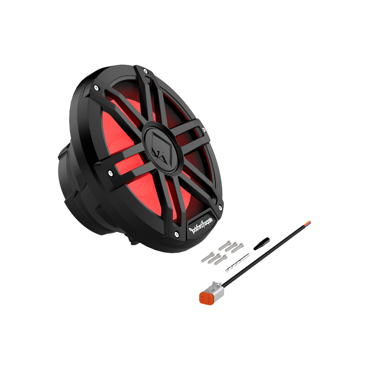 M1 10" DVC 2ohm Color Optix™ Marine Subwoofer - Black
