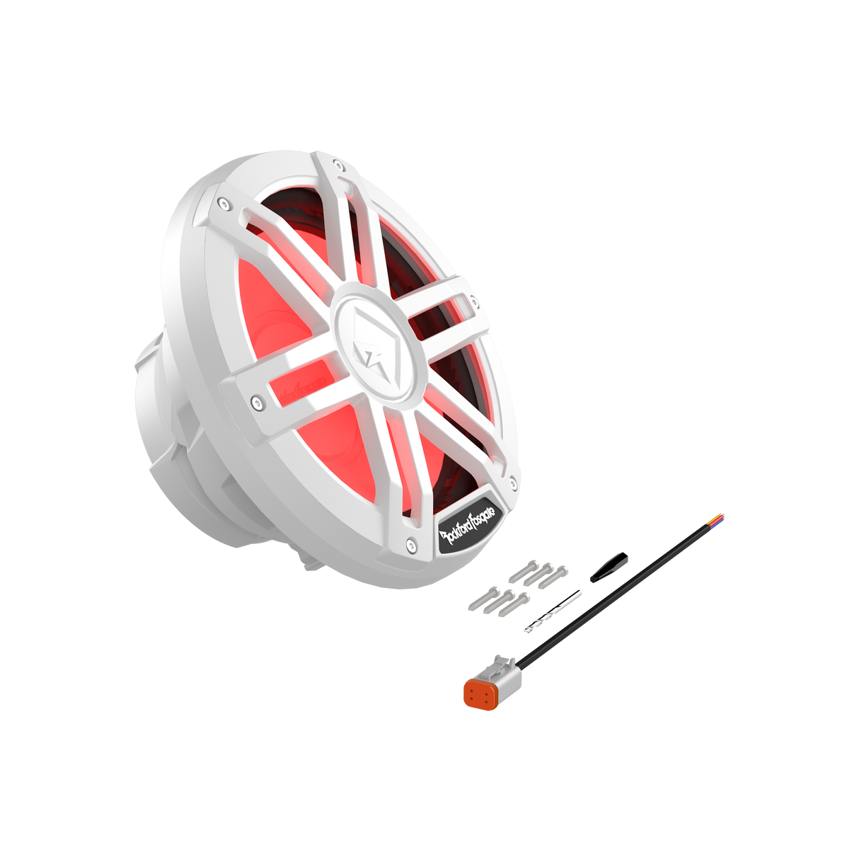 M1 10" DVC 4ohm Color Optix™ Marine Subwoofer (White)