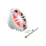 M1 10" DVC 4ohm Color Optix™ Marine Subwoofer (White)