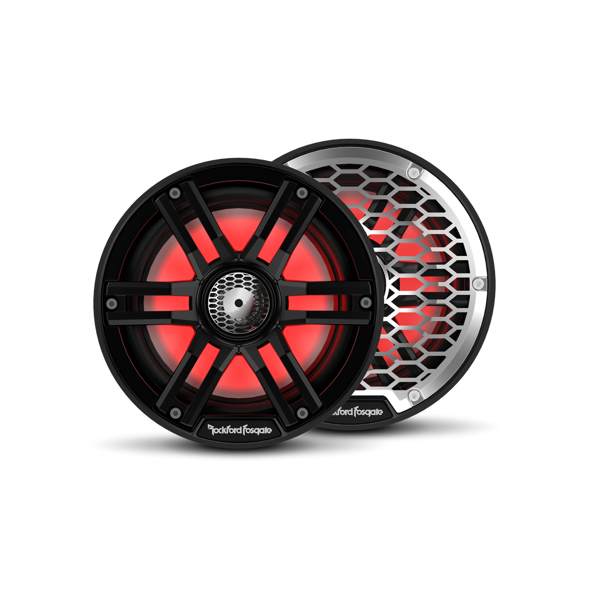 M2 6.5” Color Optix™ Marine 2-Way Speakers (Black)