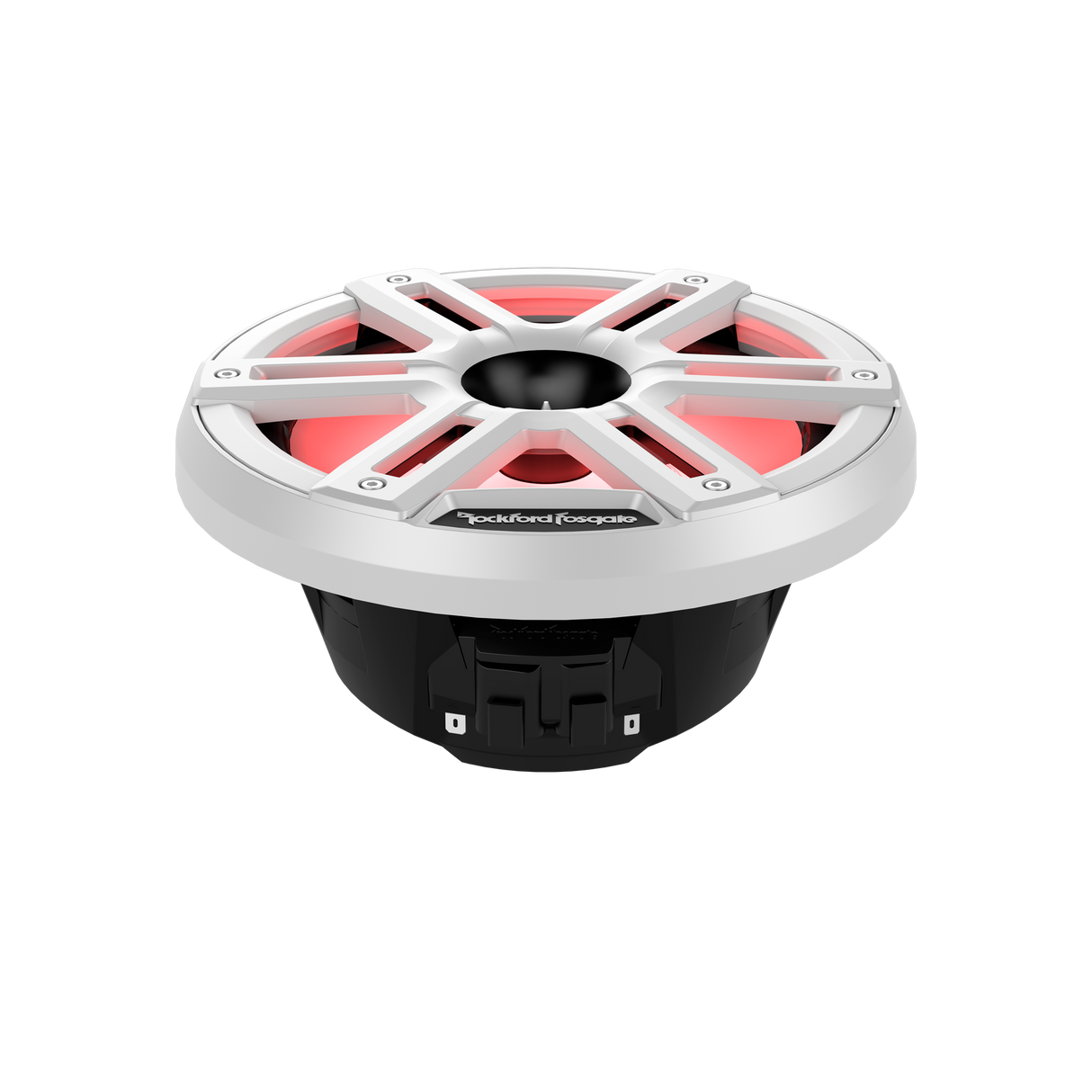 M2 8” Color Optix™ Marine 2-Way Horn Speakers (White)