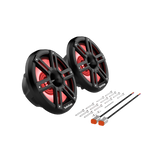 M2 8” Color Optix™ Marine 2-Way Horn Speakers (Black)