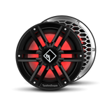 M2 10" DVC 2ohm Color Optix Sealed Enclosure Marine Subwoofer - Black