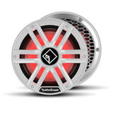 M2 12" DVC 2ohm Color Optix Infinite Baffle Marine Subwoofer - White
