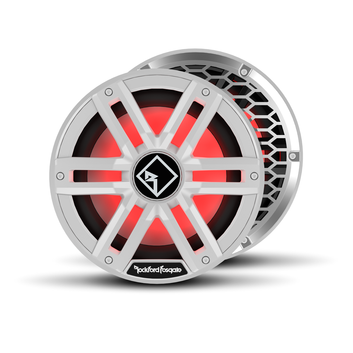 M2 10" DVC 4ohm Color Optix™ Infinite Baffle Marine Subwoofer - White