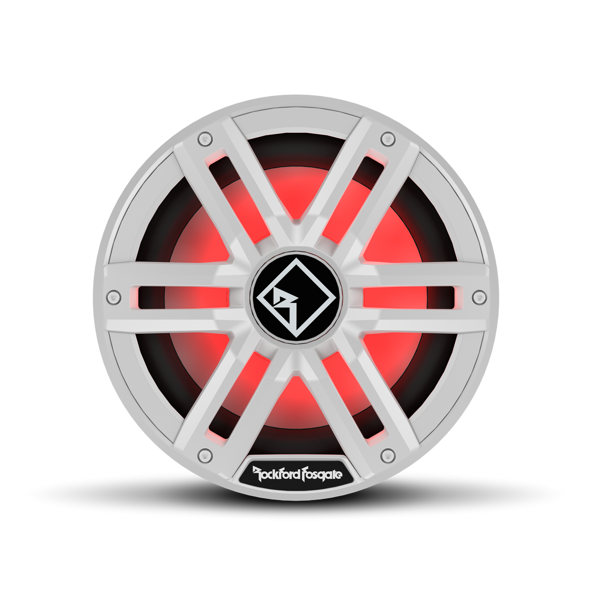 M2 10" DVC 4ohm Color Optix™ Infinite Baffle Marine Subwoofer - White