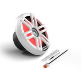 M2 10" DVC 4ohm Color Optix™ Infinite Baffle Marine Subwoofer - White